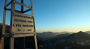 Ritorno al MONTE CASTELLO (1474 m.) con spettacolare tramonto il 9 dicembre 2012 - FOTOGALLERY